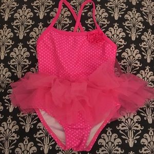 Hot pink Op precious toddler baiting suit